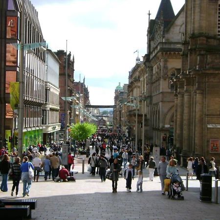 City Centre Apartment W Parking & Hyperoptic Wifi Glasgow Zewnętrze zdjęcie