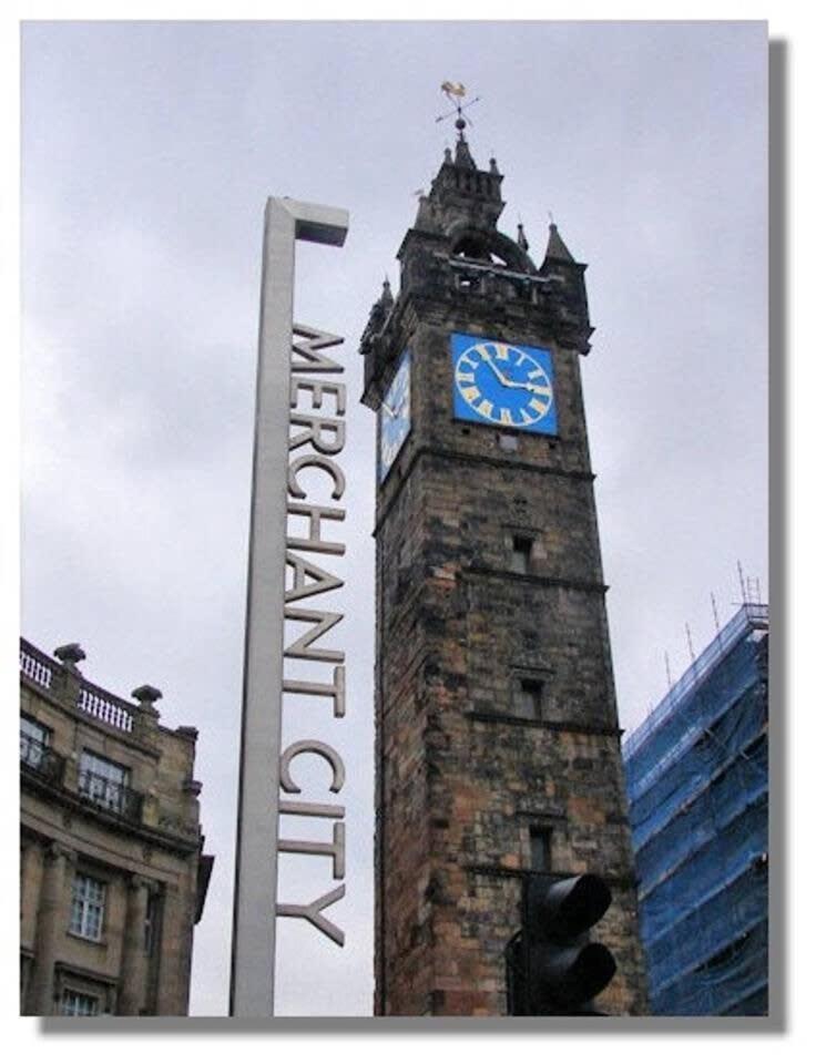 City Centre Apartment W Parking & Hyperoptic Wifi Glasgow Zewnętrze zdjęcie