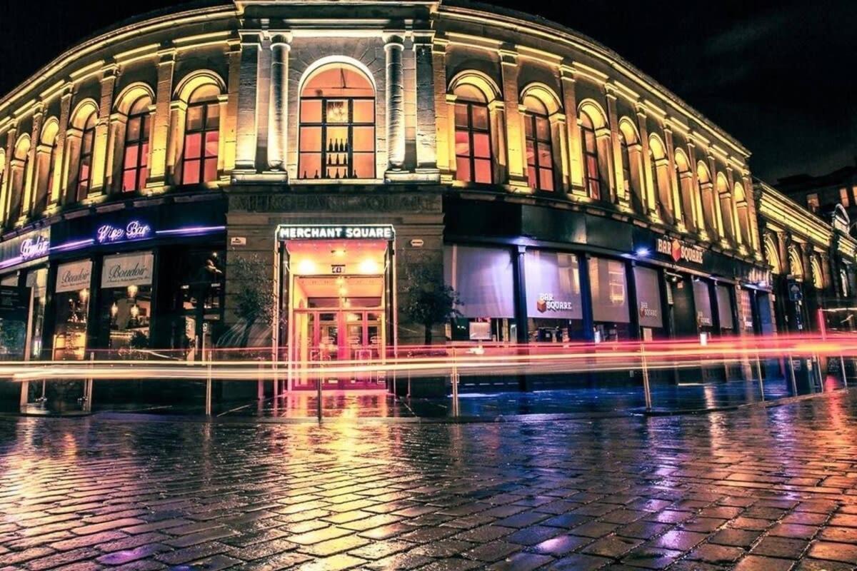 City Centre Apartment W Parking & Hyperoptic Wifi Glasgow Zewnętrze zdjęcie