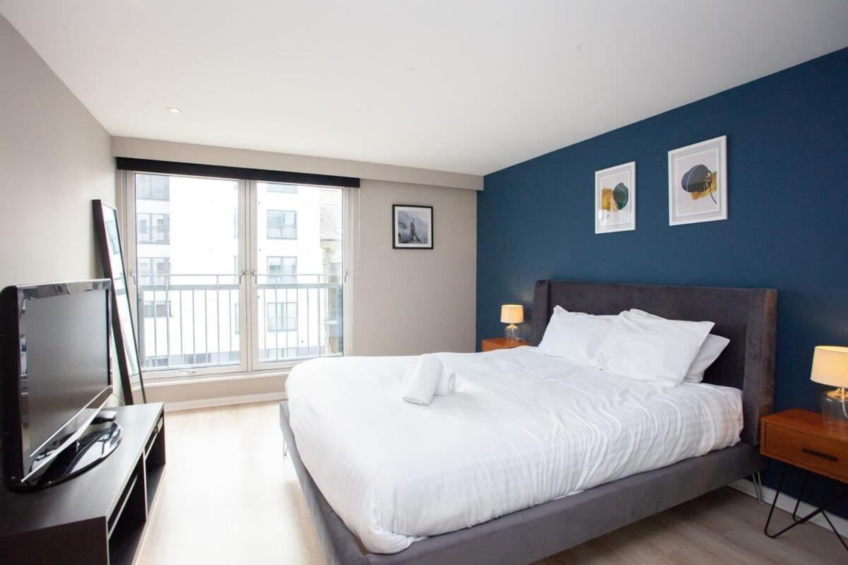 City Centre Apartment W Parking & Hyperoptic Wifi Glasgow Zewnętrze zdjęcie