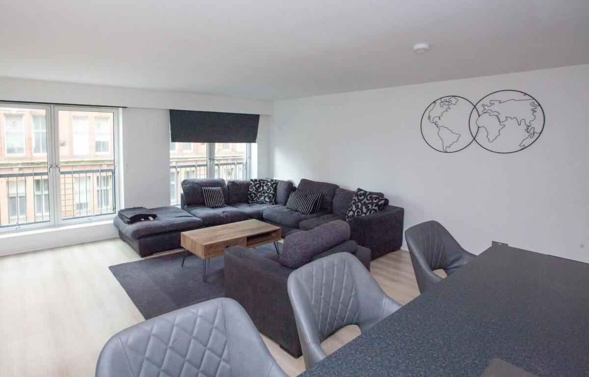 City Centre Apartment W Parking & Hyperoptic Wifi Glasgow Zewnętrze zdjęcie
